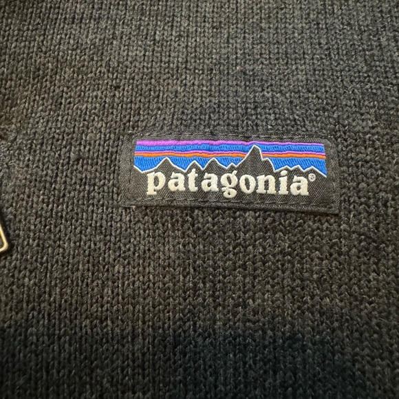 Patagonia Better Sweater Vest Men’s M Black Full Zip Fleece 25882 RN51884 - Picture 2 of 12